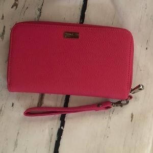 Thirty One All about the Benjamins pink wallet